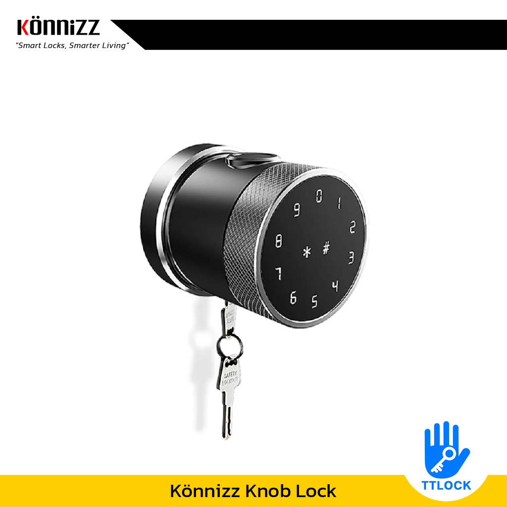 Konnizz เคินนิซ ระบบล็อกประตูอัจฉริยะ Smart Digital Door Lock