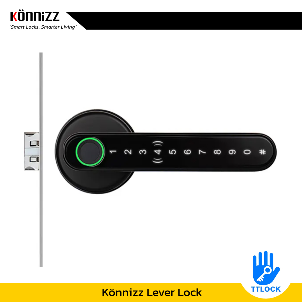 Konnizz เคินนิซ ระบบล็อกประตูอัจฉริยะ Smart Digital Door Lock