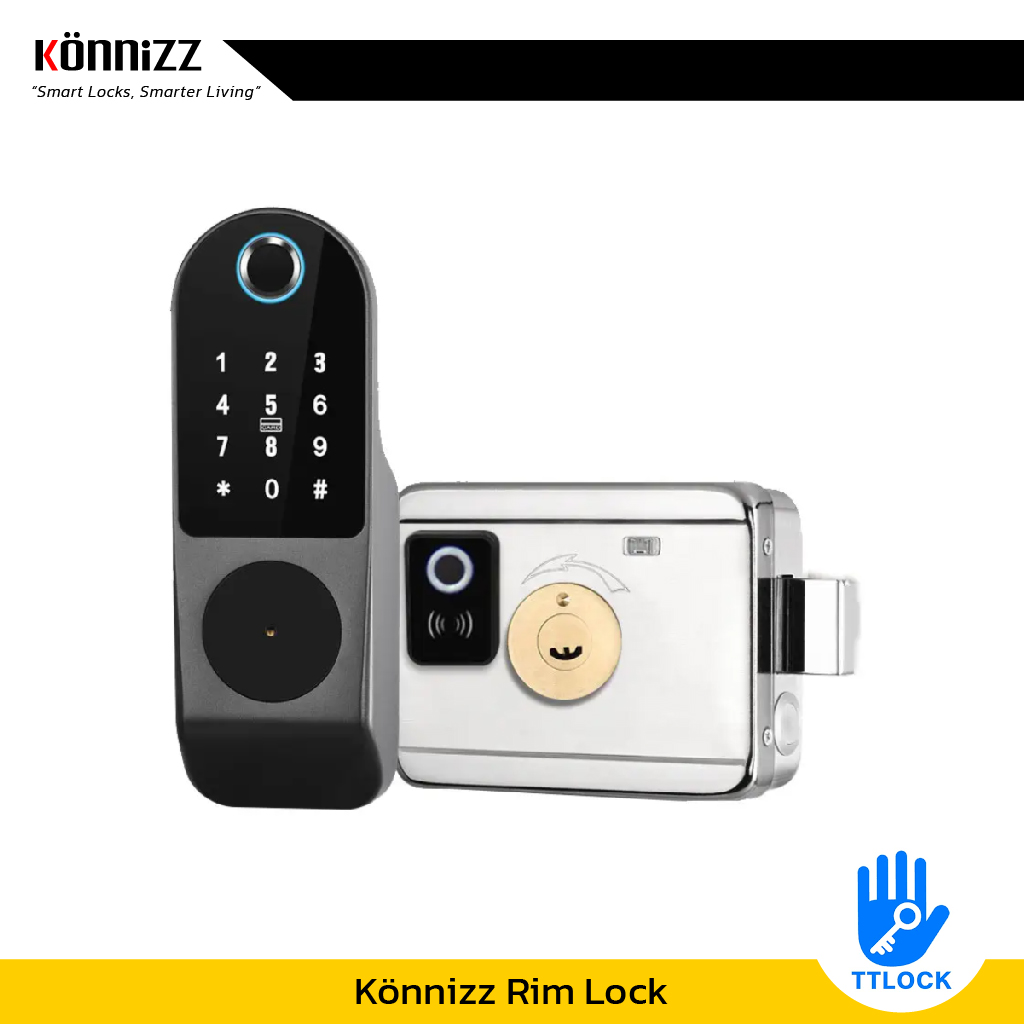 Konnizz เคินนิซ ระบบล็อกประตูอัจฉริยะ Smart Digital Door Lock