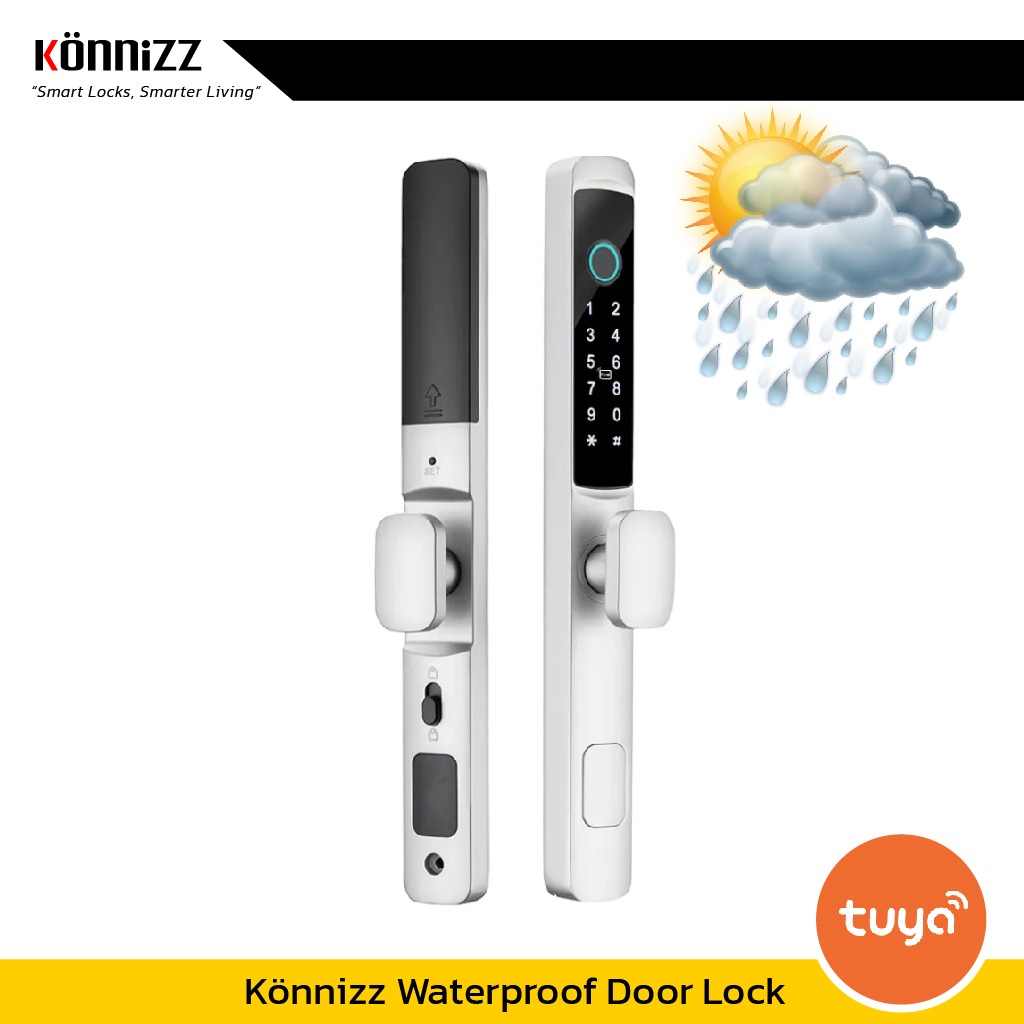Konnizz เคินนิซ Digital Door Lock Category Waterproof Lock